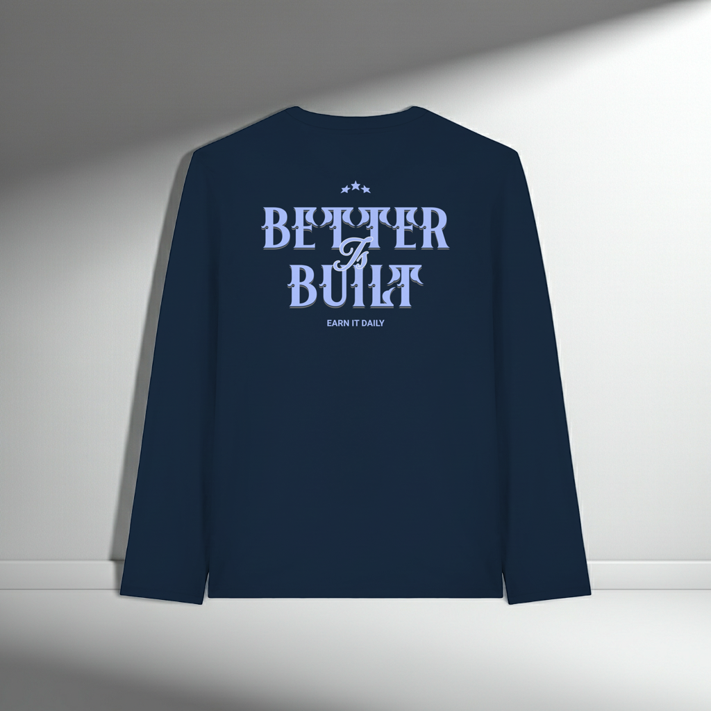 S4L Better is built - Organic Longsleeve T-Shirt