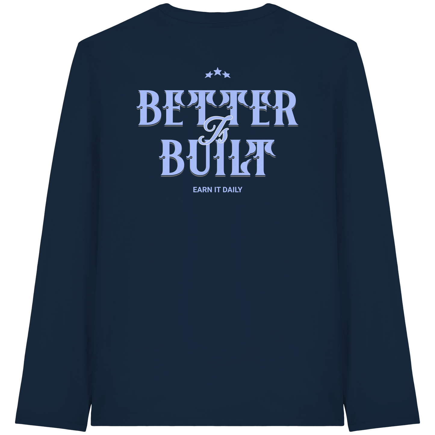 S4L Better is built  - Organic Longsleeve T-Shirt